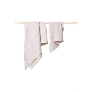 NEW BLOOM & GIVE cabo organic cotton hand towel in oat